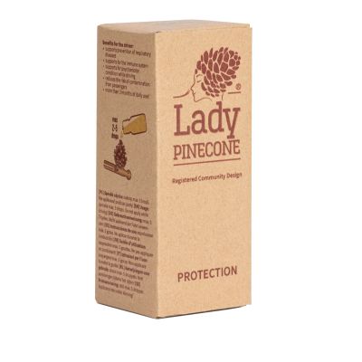 2. Zestaw Pani Szyszka VERTICAL PROTECTION 1 x Pani Szyszka + 1 mieszanka olejków eterycznych (LP-VERTICAL-PROTECTION)