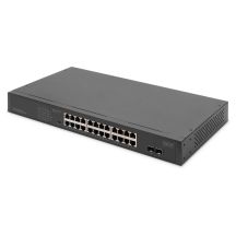 Przełącznik 24-Port Gigabit + 2-Port Gigabit SFP