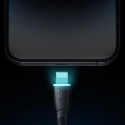 10. Kabel Joyroom Starry Series SA32-CL3 30W USB-C / Lightning 1m - czarny