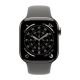 3. Apple Watch Series 11 Cellular 46 mm koperta z naturalnego tytanu z paskiem sportowym w kolorze kamiennej szarości - M/L