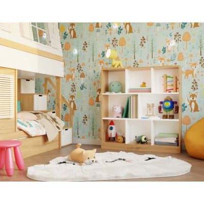 3. REGAŁ FIESTA 8P ARTISAN/BIEL