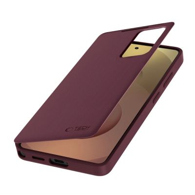 3. Etui Tech-Protect Smart Wallet na Samsung Galaxy S26 Ultra - bordowe