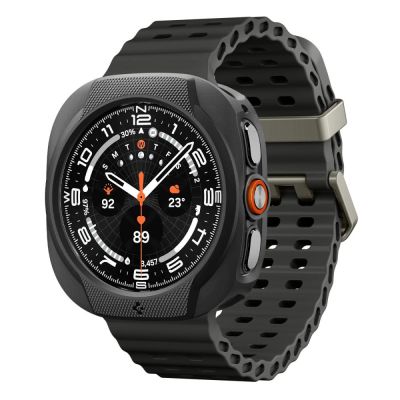 3. Etui Spigen Liquid Air na Samsung Galaxy Watch Ultra 47 mm - czarne