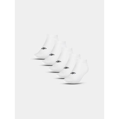 Skarpetki casual przed kostkę dziewczęce (ZESTAW 5 SZT.) 4F