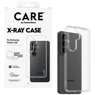 4. Etui CARE by PanzerGlass X-Ray na Samsung Galaxy S26 - przezroczyste