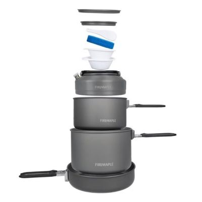 2. Zestaw naczyń feast 4-black FIRE-MAPLE