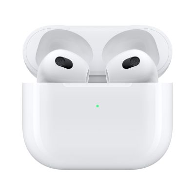 3. Apple AirPods (3rd generation) AirPods Zestaw słuchawkowy Bezprzewodowy Douszny Połączenia/muzyka Bluetooth Biały