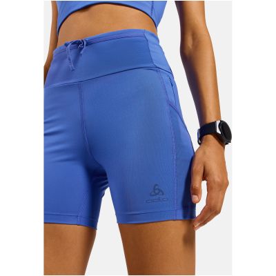 8. Spodenki  damskie ODLO Tights short X-ALP TRAIL CARGO niebieskie