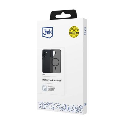 6. Etui 3mk Smoke MagCase na Samsung Galaxy A37 - szare-półprzezroczyste