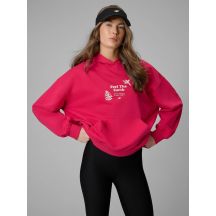 Bluza dresowa loose z kapturem damska 4F 4FRSS26TSWSF2836-53S