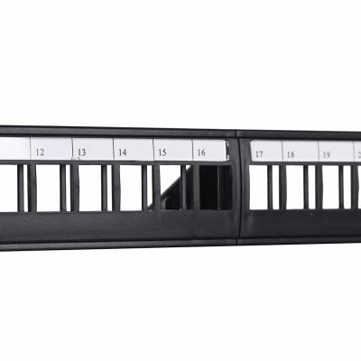 7. Patch panel Lanberg PPKS-1124-B (1U; 19")