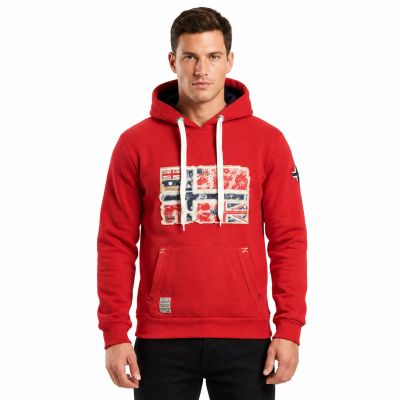 5. Bluza męska Geographical Norway GPEPE 2 MEN 100 EO BS2 (WT1874H/GN-RED)