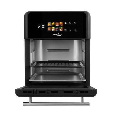 26. GREENBLUE FRYTKOWNICA BEZTŁUSZCZOWA AIR FRYER, MOCNA 1800W, POJEMNOŚĆ 10L, 8 PROGRAMÓW, AKCESORIA, TIMER GB950