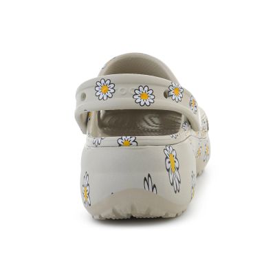 5. CROCS CLASSIC PLATFORM CLOG W FLORAL METEOR 212668-1WY