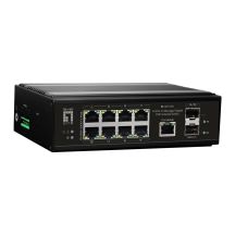 Przełącznik LevelOne Industrial Gb/L2 Managed PoE 10-portowy 360 W 1 Gb/s