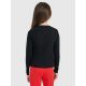 2. Longsleeve slim gładki dziewczęcy 4F 4FJRAW25TLONF603-20S