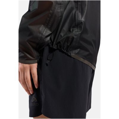 8. Kurtka damska ODLO Jacket ZEROWEIGHT DUAL DRY PK WATERPROOF czarna