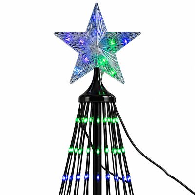 29. CHOINKA DEKORACYJNA 154LED RGB 150CM BLACK