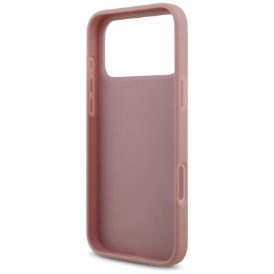 7. Etui Guess Fixed Glitter Big 4G na iPhone 18 Pro Max / 17 Pro Max - różowe