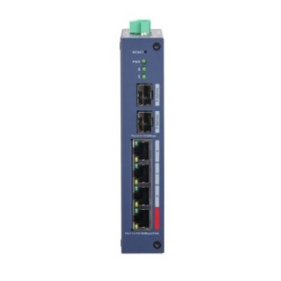5. Switch przemysłowy POE CHS4206-4ET-90 4-portowy SFP Dahua