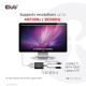 6. CLUB3D CAC-1010-A adapter kablowy 0,6 m DisplayPort DVI-D + USB Czarny