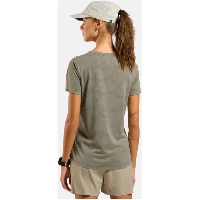 7. Koszulka damska Odlo ZEROWEIGHT ENGINEERED CHILL-TEC T-shirt crew neck s/s szara