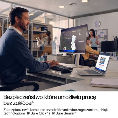4. HP EliteBook 6 G1a Next Gen AI PC Copilot+ PC AMD Ryzen AI 5 340 Laptop 35,6 cm (14") WUXGA 16 GB DDR5-SDRAM 512 GB SSD Wi-Fi 6E (802.11ax) Windows 11 Pro Srebrny
