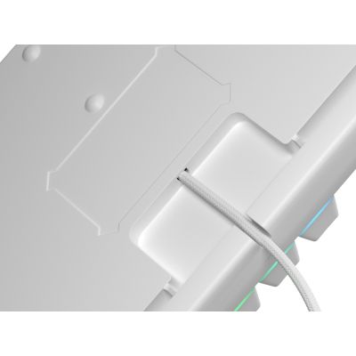 4. KLAWIATURA DLA GRACZY GENESIS THOR 303 TKL US BIAŁA RGB MECHANICZNA SILENT SWITCH HOT SWAP