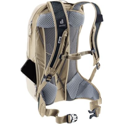 7. Plecak rowerowy Deuter Race Air 10, alu/greystone