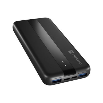 2. NATEC POWERBANK TREVI SLIM Q V2 10000MAH PD USB-C 20W + USB-A 18W + KABEL USB-C