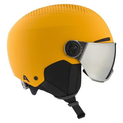 4. Kask zimowy ALPINA ZUPO VISOR Q-Lite burned-yell. matt 51-55