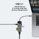 12. GREEN CELL HUB USB-C ADAPTER GC CONNECT 7W1 (3XUSB 3.1, HDMI 4K 60HZ, USB-C PD 85W, MICROSD/SD)