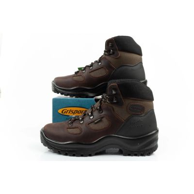 10. Grisport buty męskie trekkingowe skórzane wodoodporne za kostkę