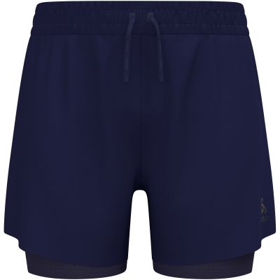 6. Spodenki męskie Odlo ZEROWEIGHT 5 INCH 2-in-1 short granatowe