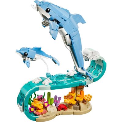 15. LEGO Creator 31385 Zwierzęta morskie: Piękne delfiny