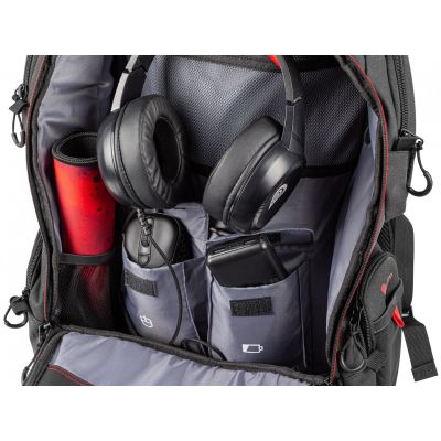 6. PLECAK DO LAPTOPA GENESIS PALLAD 550 CZARNY 15.6"/17.3"