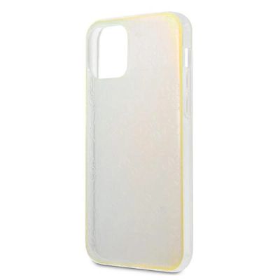 6. Etui Guess 4G 3D Pattern Collection na iPhone 12 / iPhone 12 Pro - opalizujące