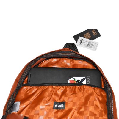 9. Plecak szkolny sportowy VANS Realm Backpack Ginger Bread 22 L - VN0A3UI6CKN1