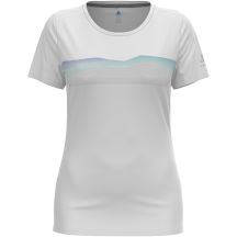 Koszulka z krótkim rękawem damska ODLO F-Dry Ridgeline T-Shirt Crew Neck s/s biała