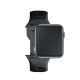 9. Pasek silikonowy 3mk Silicone Watch Strap do Apple Watch 38 / 40 / 41 mm - czarny