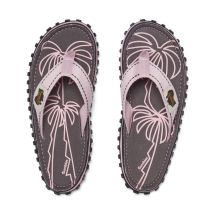 Gumbies japonki unisex ISLANDER FLIP-FLOP PALM LEAF PINK