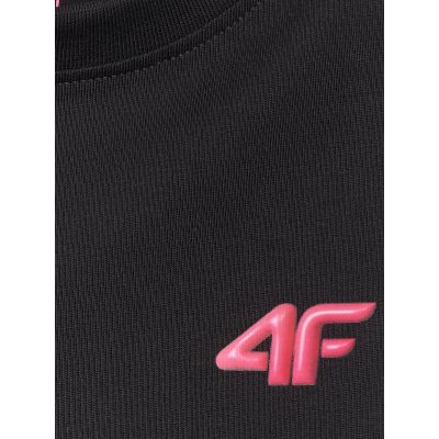 6. T-shirt loose gładki dziewczęcy 4F 4FJRSS26TTSHF3984-20S