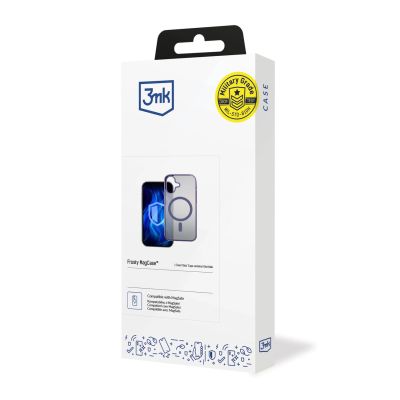 3. Etui 3mk Frosty MagCase Purple na Apple iPhone 16 - fioletowe