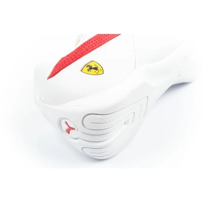 6. Puma buty męskie sportowe Ferrari Future Cat białe skóra naturalna modne