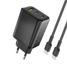 Ładowarka sieciowa Dudao A29C 65W GaN + kabel USB-C - czarna