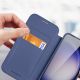 9. Etui Dux Ducis Skin X Pro na Samsung Galaxy S24+ z MagSafe i klapką - niebieskie
