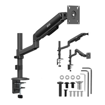 8. ERGO OFFICE UCHWYT / WIESZAK NA MONITOR, 17"-32", 1-10KG, CZARNY MAT, MAX. VESA 100X100 ER-691 B