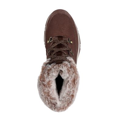3. Skechers damskie buty zimowe wodoodporne TREGO-SNOW WORRIES 167882 CHOC