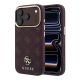 Etui Guess Peony 4G Small Logo MagSafe na iPhone 17 Pro / 18 Pro - burgundowe