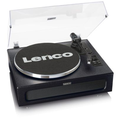 9. Lenco LS-430BK obrotowy talerz gramofonu Gramofon z napędem pasowym Czarny